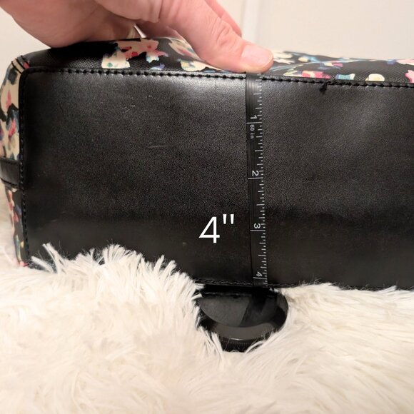 Kate Spade Black Floral Women's Bag - Picture 11 of 13